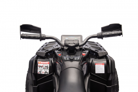 ATV electric Premier 4x4 Can-Am Outlander, 2 copii, 24V, roti cauciuc EVA, negru [25]
