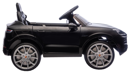 Masinuta electrica Premier Porsche Cayenne E-Hybrid Coupe, 12V, scaun piele ecologica, negru [7]