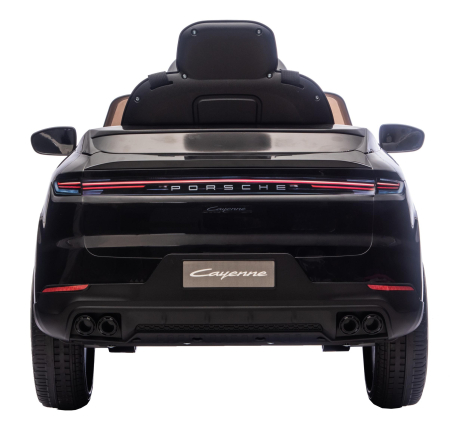 Masinuta electrica Premier Porsche Cayenne E-Hybrid Coupe, 12V, scaun piele ecologica, negru [6]
