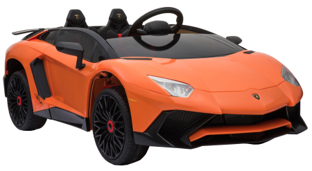 Masinuta electrica Premier Lamborghini Aventador ST, 12V, portocaliu [6]