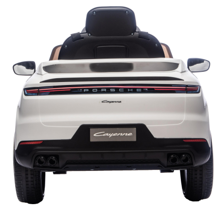 Masinuta electrica Premier Porsche Cayenne E-Hybrid Coupe, 12V, scaun piele ecologica, alb [10]