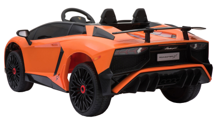 Masinuta electrica Premier Lamborghini Aventador ST, 12V, portocaliu [4]
