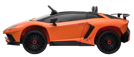 Masinuta electrica Premier Lamborghini Aventador ST, 12V, portocaliu [3]