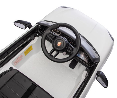 Masinuta electrica Premier Porsche Cayenne E-Hybrid Coupe, 12V, scaun piele ecologica, alb [30]