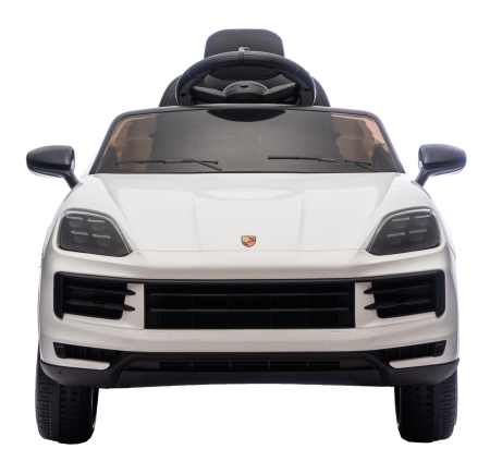 Masinuta electrica Premier Porsche Cayenne E-Hybrid Coupe, 12V, scaun piele ecologica, alb [4]