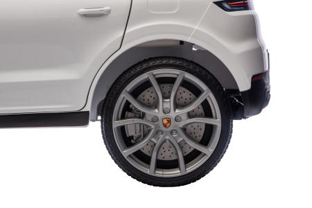 Masinuta electrica Premier Porsche Cayenne E-Hybrid Coupe, 12V, scaun piele ecologica, alb [23]