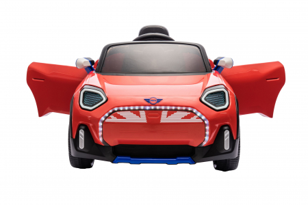 Masinuta electrica Premier Mini Concept Aceman, 12V, roti cauciuc EVA, scaun piele ecologica, rosu [12]