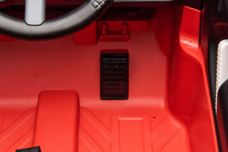 Masinuta electrica Premier Mini Concept Aceman, 12V, roti cauciuc EVA, scaun piele ecologica, rosu [27]