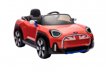 Masinuta electrica Premier Mini Concept Aceman, 12V, roti cauciuc EVA, scaun piele ecologica, rosu [10]