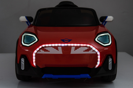 Masinuta electrica Premier Mini Concept Aceman, 12V, roti cauciuc EVA, scaun piele ecologica, rosu [34]