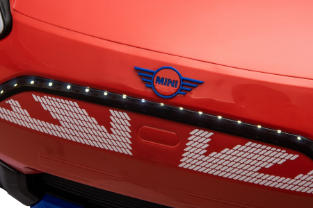 Masinuta electrica Premier Mini Concept Aceman, 12V, roti cauciuc EVA, scaun piele ecologica, rosu [22]