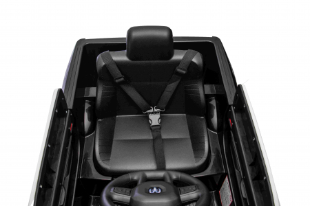 Masinuta electrica Premier RAM 1500 RHO Politie, 12V, roti cauciuc EVA, scaun piele ecologica, negru [17]