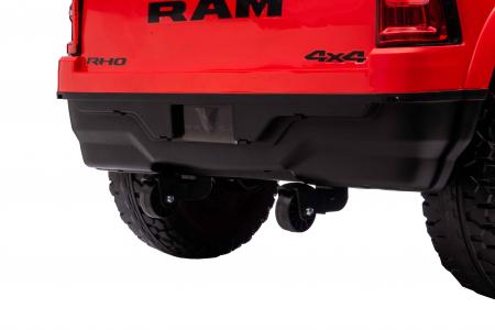 Masinuta electrica Premier RAM 1500 RHO Pompieri, 12V, roti cauciuc EVA, scaun piele ecologica, rosu [31]