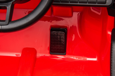 Masinuta electrica Premier Porsche Spyder 718 RS , 12V, roti cauciuc EVA, scaun piele ecologica, rosu [25]