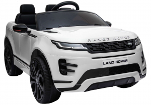 Masinuta electrica Premier Range Rover Evoque, 12V, roti cauciuc EVA, scaun piele ecologica, alb [13]
