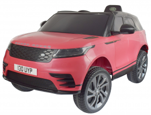 Masinute electrice - Masinuta electrica Premier Range Rover Velar, 12V, roti cauciuc EVA, scaun piele ecologica, roz