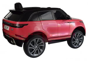 Masinuta electrica Premier Range Rover Velar, 12V, roti cauciuc EVA, scaun piele ecologica, roz [14]