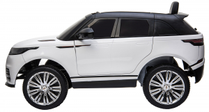 Masinuta electrica Premier Range Rover Velar, 12V, roti cauciuc EVA, scaun piele ecologica, alb [4]