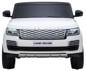 Masinuta electrica Premier Range Rover Vogue HSE, 12V, 2 locuri, roti cauciuc EVA, scaun piele ecologica, alb [2]