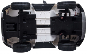 Masinuta electrica Premier Range Rover Vogue HSE, 12V, 2 locuri, roti cauciuc EVA, scaun piele ecologica, alb [30]