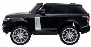 Masinuta electrica Premier Range Rover Vogue HSE, 12V, 2 locuri, roti cauciuc EVA, scaun piele ecologica, negru [3]
