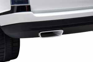 Masinuta electrica Premier Range Rover Vogue HSE, 12V, 2 locuri, roti cauciuc EVA, scaun piele ecologica, alb [22]