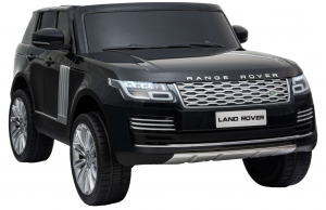 Masinuta electrica Premier Range Rover Vogue HSE, 12V, 2 locuri, roti cauciuc EVA, scaun piele ecologica, negru [7]