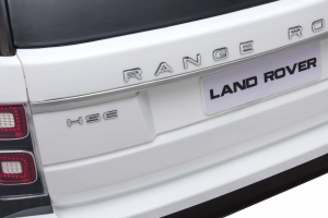 Masinuta electrica Premier Range Rover Vogue HSE, 12V, 2 locuri, roti cauciuc EVA, scaun piele ecologica, alb [21]