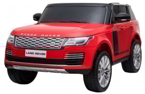 Masinute electrice - Masinuta electrica Premier Range Rover Vogue HSE, 12V, 2 locuri, roti cauciuc EVA, scaun piele ecologica, rosu