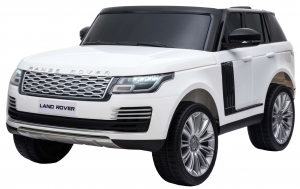 Masinuta electrica Premier Range Rover Vogue HSE, 12V, 2 locuri, roti cauciuc EVA, scaun piele ecologica, alb [1]