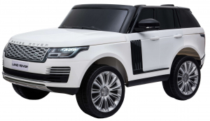 Masinuta electrica Premier Range Rover Vogue HSE, 12V, 2 locuri, roti cauciuc EVA, scaun piele ecologica, alb [3]