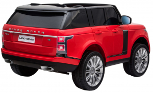 Masinuta electrica Premier Range Rover Vogue HSE, 12V, 2 locuri, roti cauciuc EVA, scaun piele ecologica, rosu [5]
