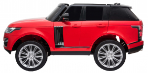 Masinuta electrica Premier Range Rover Vogue HSE, 12V, 2 locuri, roti cauciuc EVA, scaun piele ecologica, rosu [2]