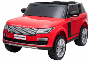 Masinuta electrica Premier Range Rover Vogue HSE, 12V, 2 locuri, roti cauciuc EVA, scaun piele ecologica, rosu [11]
