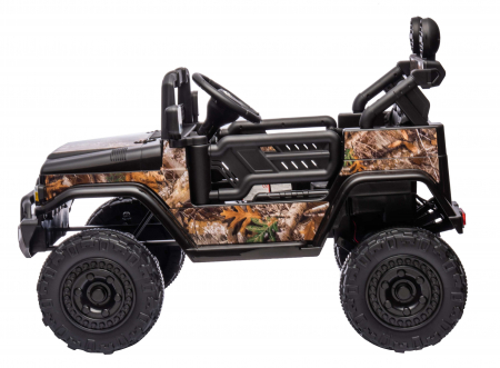 Masinuta electrica Premier Toyota FJ Cruiser, 12V, roti cauciuc EVA, scaun piele ecologica, negru (Forest) [4]