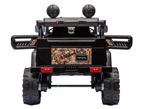 Masinuta electrica Premier Toyota FJ Cruiser, 12V, roti cauciuc EVA, scaun piele ecologica, negru (Forest) [11]