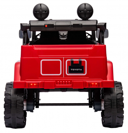 Masinuta electrica Premier Toyota FJ Cruiser, 12V, roti cauciuc EVA, scaun piele ecologica, rosu [7]