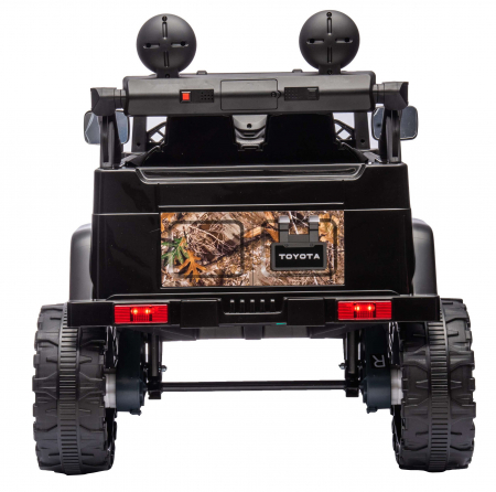 Masinuta electrica Premier Toyota FJ Cruiser, 12V, roti cauciuc EVA, scaun piele ecologica, negru (Forest) [6]