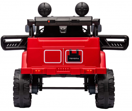 Masinuta electrica Premier Toyota FJ Cruiser, 12V, roti cauciuc EVA, scaun piele ecologica, rosu [12]