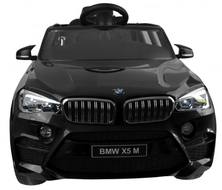 Masinuta electrica SUV Premier BMW X5M, 12V, roti cauciuc EVA, scaun piele ecologica, negru [3]