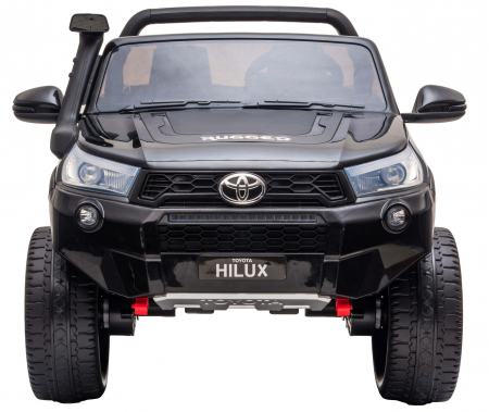 Masinuta electrica SUV Premier Toyota Grand Hilux, 12V, 4x4, roti cauciuc EVA, scaun piele ecologica, negru [2]