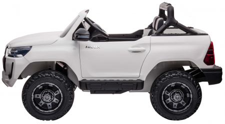 Masinuta electrica SUV Premier Toyota Hilux, 12V, 4x4, roti cauciuc EVA, scaun piele ecologica, alb [3]