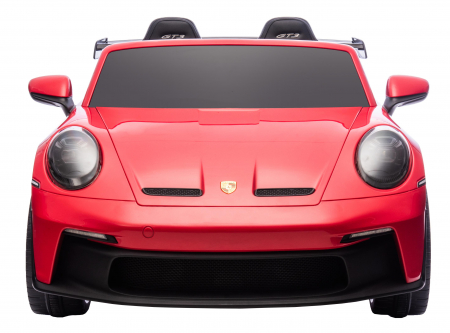 Masinuta electrica 4x4 Premier Porsche 911 GT3, 12V, 2 copii, roti cauciuc EVA, scaun piele ecologica, rosu [2]
