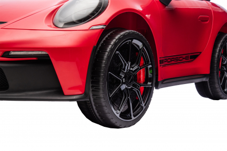 Masinuta electrica 4x4 Premier Porsche 911 GT3, 12V, 2 copii, roti cauciuc EVA, scaun piele ecologica, rosu [18]