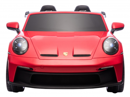 Masinuta electrica 4x4 Premier Porsche 911 GT3, 12V, 2 copii, roti cauciuc EVA, scaun piele ecologica, rosu [32]