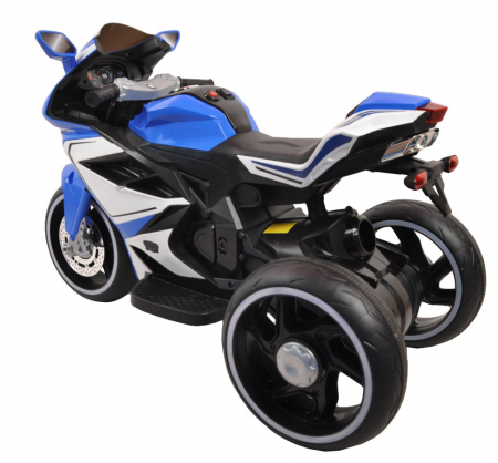 Motocicleta electrica copii cu 3 roti Premier Stroke, 12V, albastru [4]