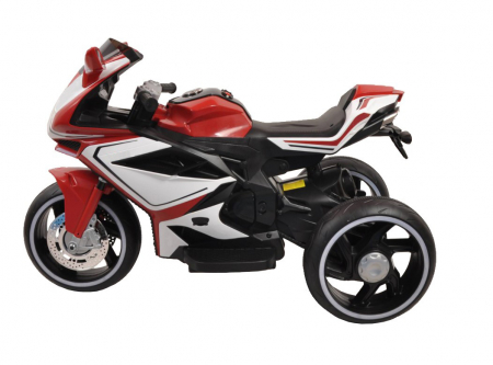 Motocicleta electrica copii cu 3 roti Premier Stroke, 12V, rosu [2]
