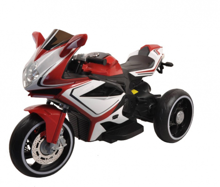 Motociclete electrice - Motocicleta electrica copii cu 3 roti Premier Stroke, 12V, rosu
