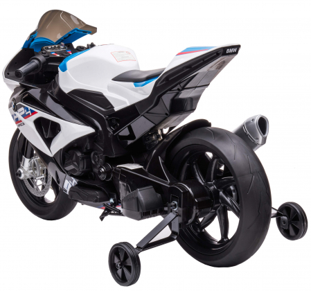 Motocicleta electrica Premier BMW HP4 Race, roti cauciuc EVA, alba [5]