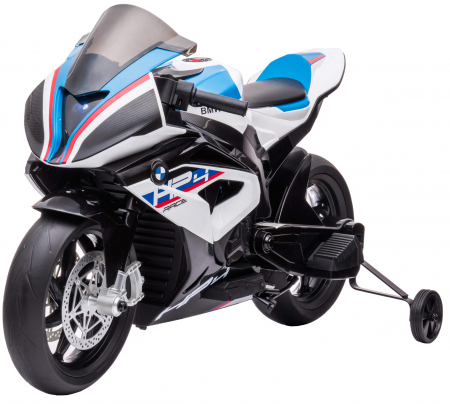 Motocicleta electrica Premier BMW HP4 Race, roti cauciuc EVA, alba [2]